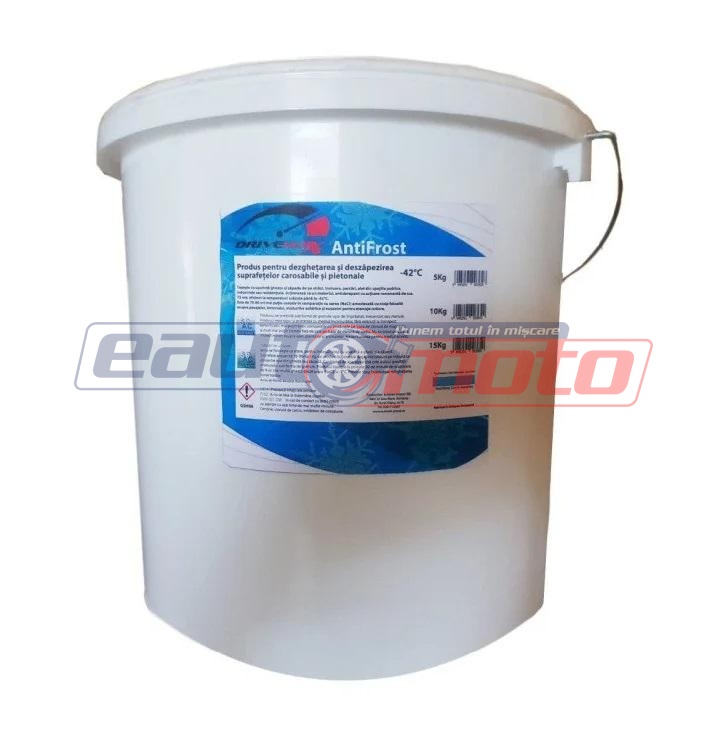 Soluție Antifrost DRIVEMAX pentru Dezghețare Suprafețe, Material Antiderapant, 5 kg